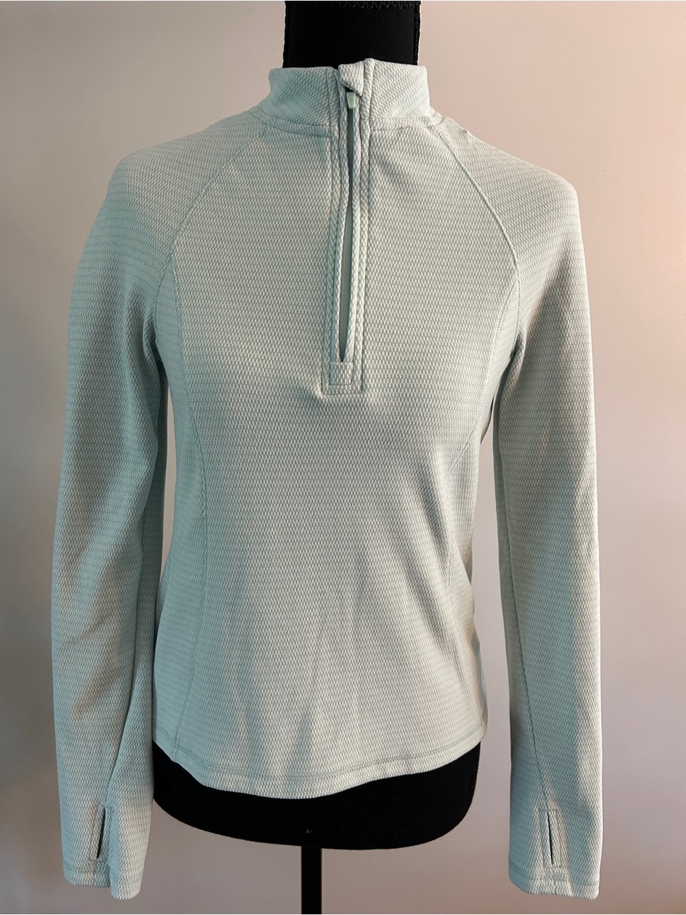 Avalanche Mint Green Quarter-Zip Pullover